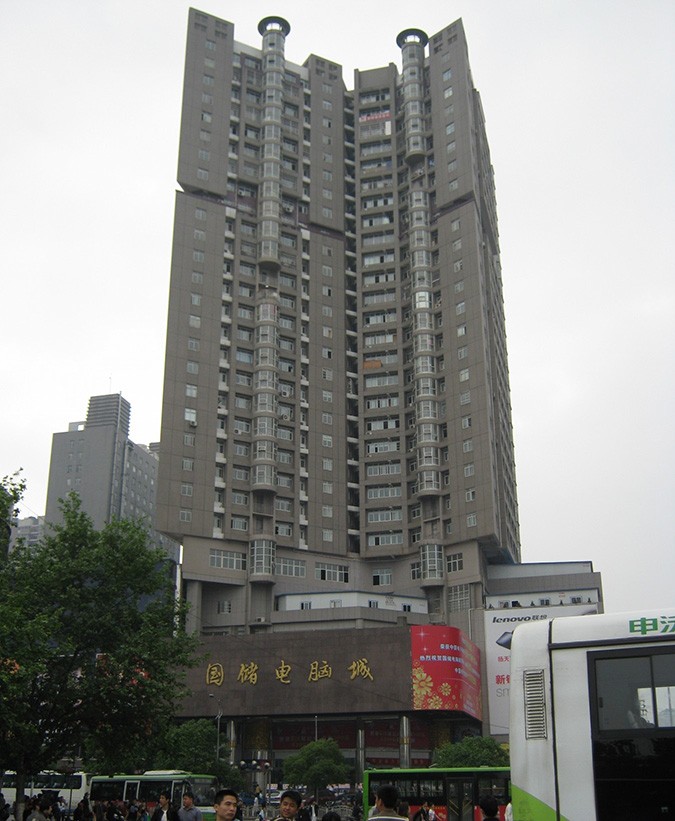 長沙國儲電腦城—長沙電梯工程